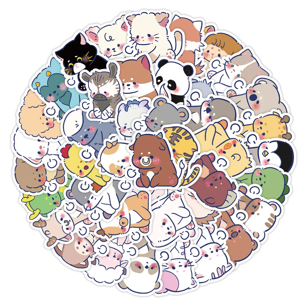 10/30/50pcs Kawaii Funny Animal MEME Cartoon Stickers Decals DIY Stationery Phone Laptop Waterproof Cute Kids Sticker Packs Gift
10/30/50pcs Kawaii Funny Animal MEME Cartoon Stickers Decals DIY Stationery Phone Laptop Waterproof Cute Kids Sticker Packs Gift