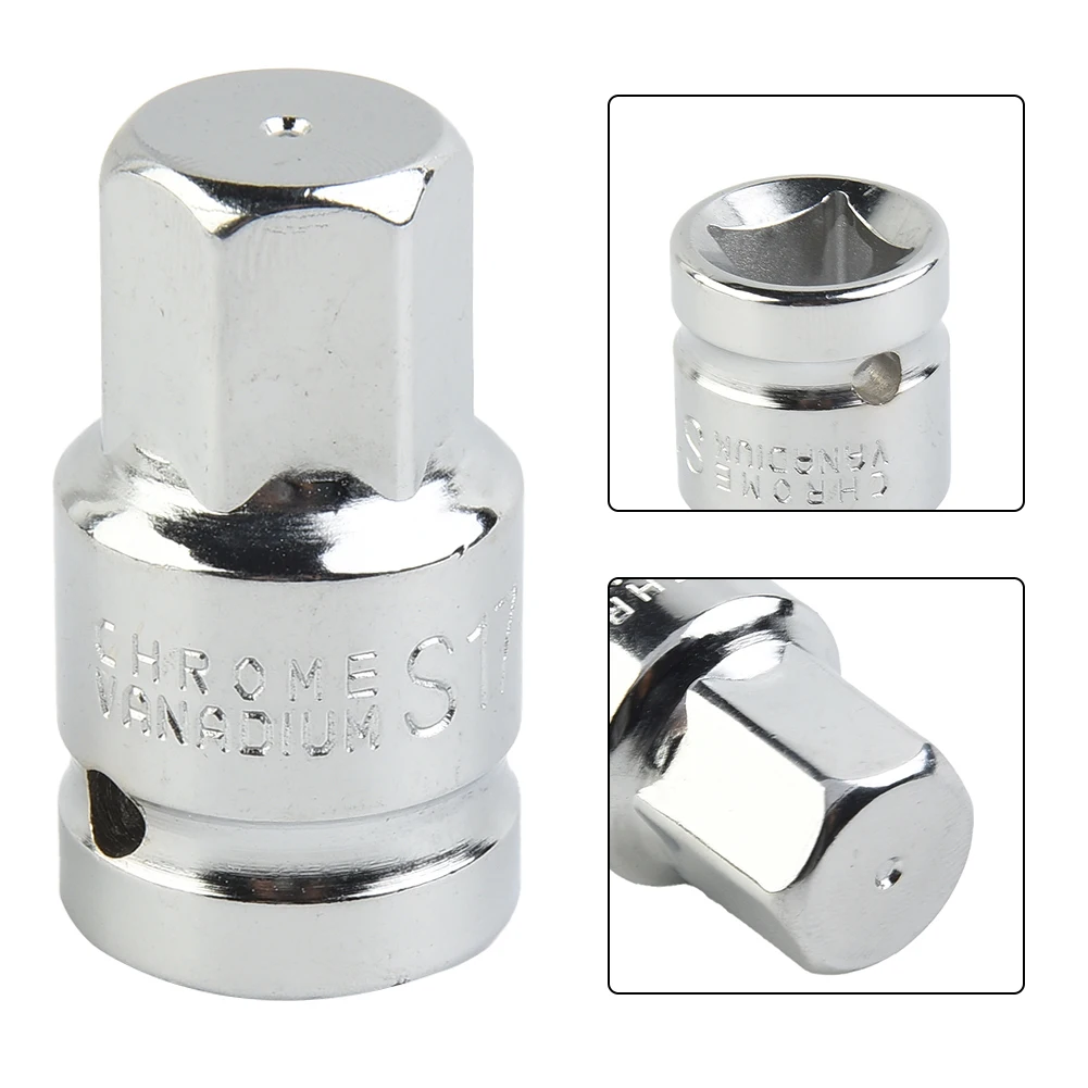 1X Socket 1/2inch Hex Shank Special Oil Pan Screw Socket Wrench Hexagonal Head For Auto Repairing Hand Tool Silver Accessories
1X Socket 1/2inch Hex Shank Special Oil Pan Screw Socket Wrench Hexagonal Head For Auto Repairing Hand Tool Silver Accessories