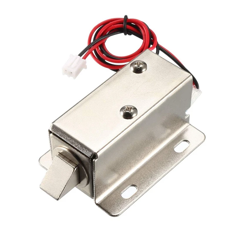

DC 6V 1.5A 11.4Mm Electromagnetic Solenoid Lock Assembly For Electric Lock Cabinet Door Lock