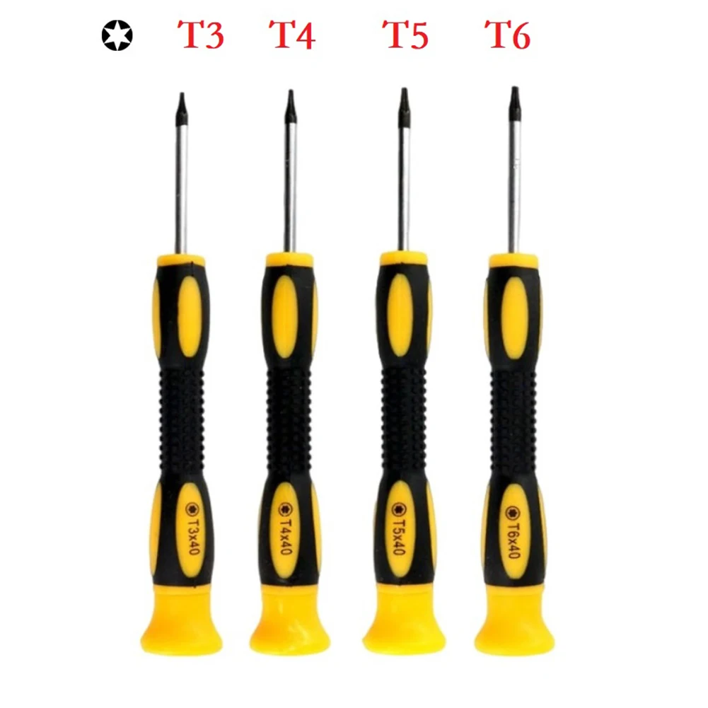 4pcs T3 T4 T5 T6 Hexagon Torx Screwdriver Removal Hand Tool For Xbox For PS3 For PS4 Handle Disassembly And Repair Screwdriver
4pcs T3 T4 T5 T6 Hexagon Torx Screwdriver Removal Hand Tool For Xbox For PS3 For PS4 Handle Disassembly And Repair Screwdriver