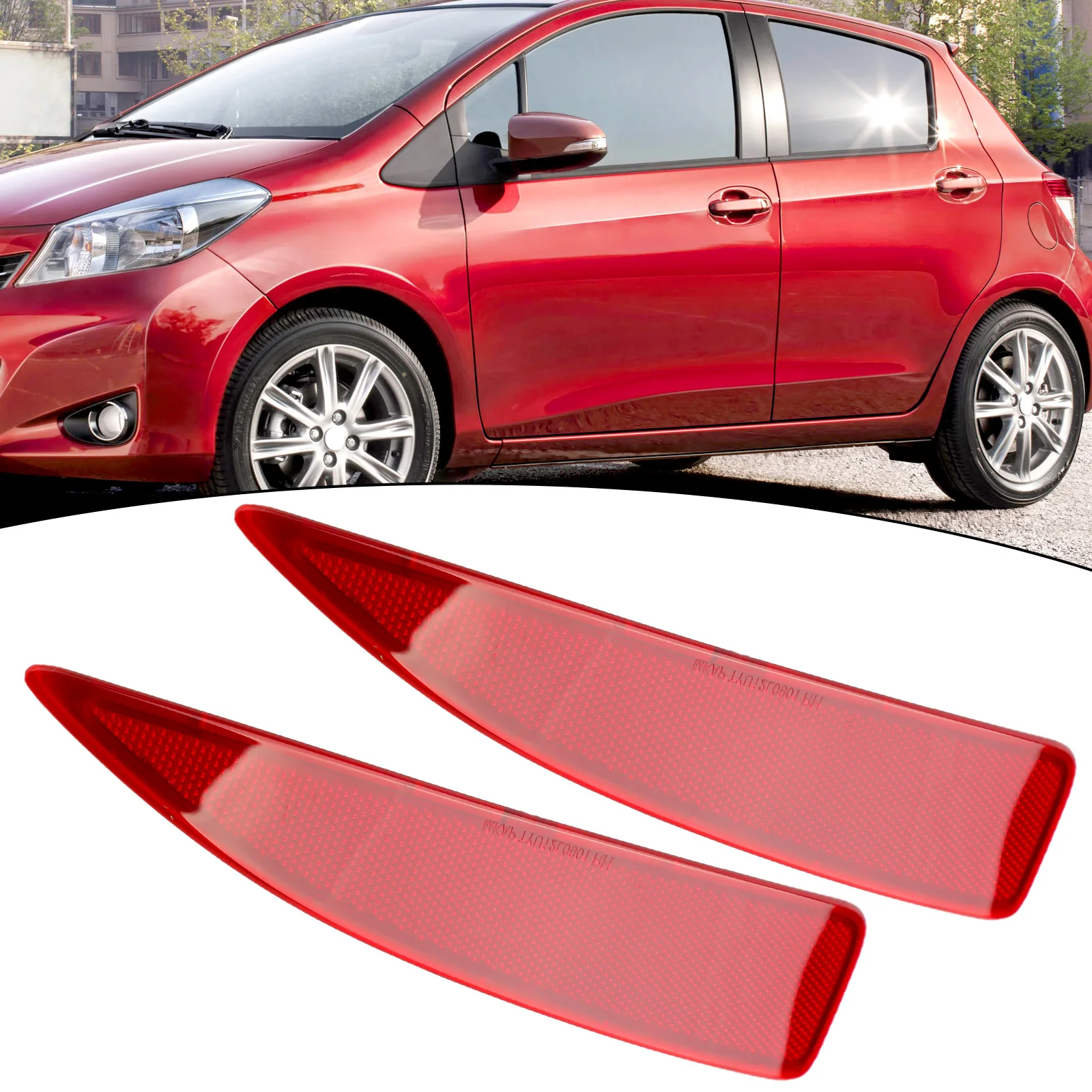 Светоотражающая Эмблема для заднего бампера Yaris 2012 2013 2014, запасные части для сигнальных ламп, светоотражающие полосы для автомобилей
Светоотражающая Эмблема для заднего бампера Yaris 2012 2013 2014, запасные части для сигнальных ламп, светоотражающие полосы для автомобилей