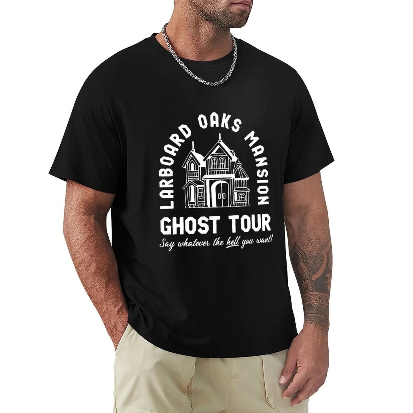 

i think you should leave ghost tour T-shirt animal prinfor boys sweat oversizeds mens graphic t-shirts pack