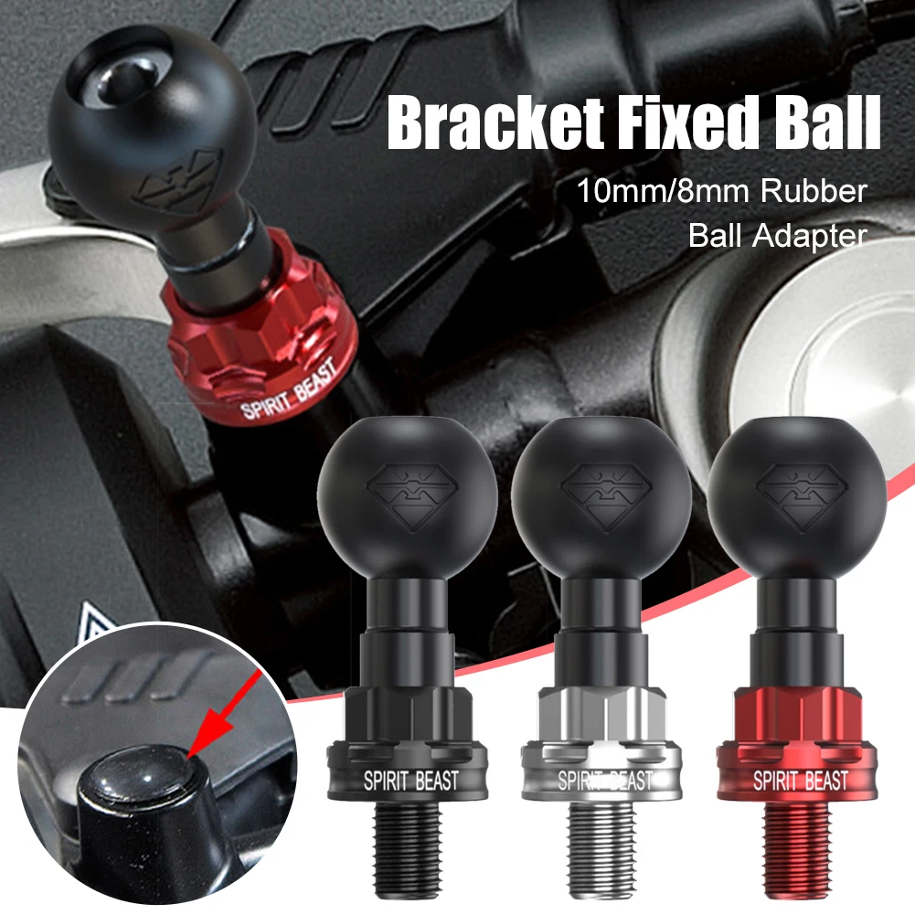 1-Inch Ball Mount Base Aluminum Alloy M8/M10 Ball Head Adapter for MTB RAM Mount Handlebar Honda Kawasaki Suzuki BMW Yamaha
1-Inch Ball Mount Base Aluminum Alloy M8/M10 Ball Head Adapter for MTB RAM Mount Handlebar Honda Kawasaki Suzuki BMW Yamaha