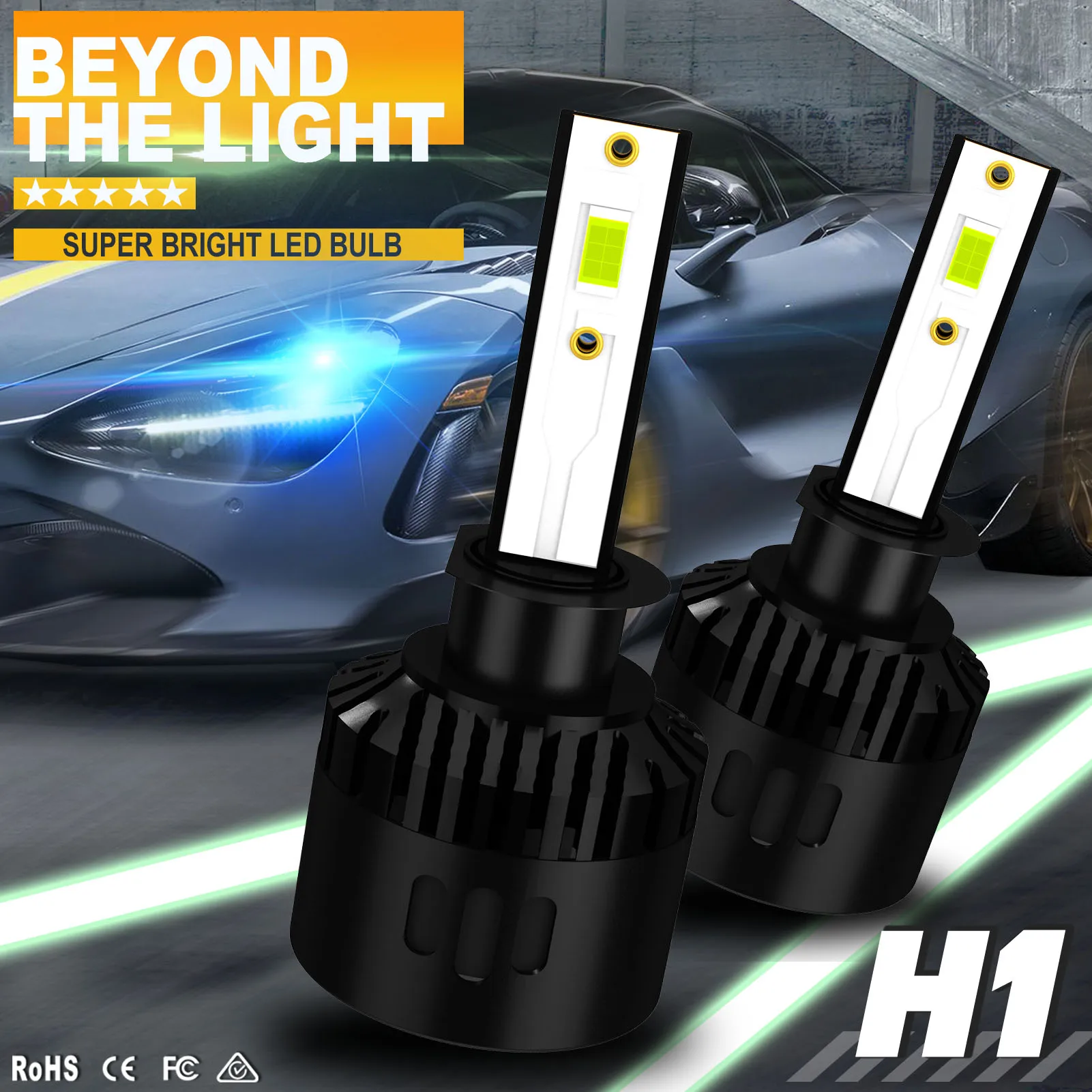 P2 8000K H1 LED Headlight Bulbs 48w H4 H7 H11 H8 H9 H1 880 H27 LED Car Headlights 5202 9007 HB3 9006 COB Bulb Fog Light
P2 8000K H1 LED Headlight Bulbs 48w H4 H7 H11 H8 H9 H1 880 H27 LED Car Headlights 5202 9007 HB3 9006 COB Bulb Fog Light