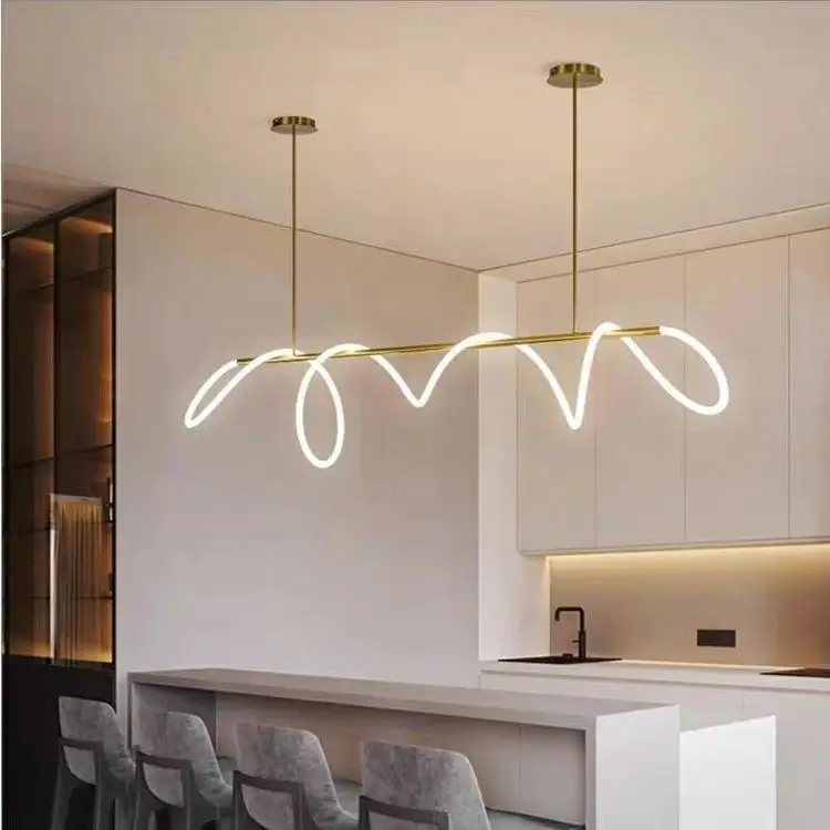 Nordic Simple Postmodern Creative Chandelier Simple Long Line Note Lamp Model Room Design Living Room Dining Room Lamp 
Nordic Simple Postmodern Creative Chandelier Simple Long Line Note Lamp Model Room Design Living Room Dining Room Lamp