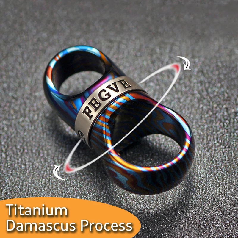 Titanium Damascus Keyring Spin Rotation For Car Key Ring Holder EDC Keychain Horseshoe Buckle Connection Accessories Best Gift
Titanium Damascus Keyring Spin Rotation For Car Key Ring Holder EDC Keychain Horseshoe Buckle Connection Accessories Best Gift