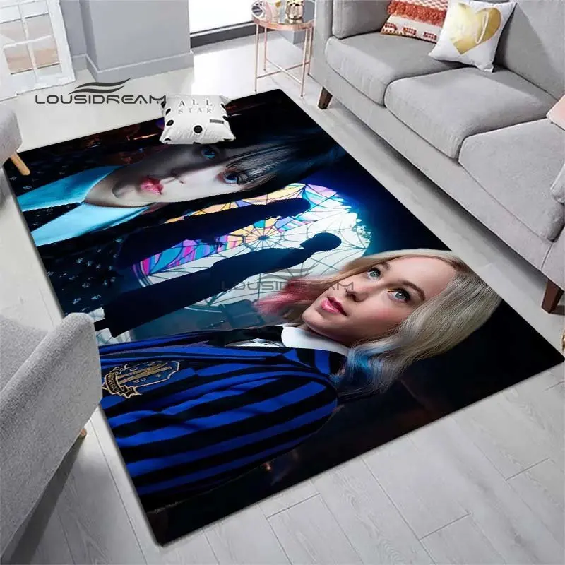 Wednesday Addams Carpets and Rug 3D Printing Fashion Carpet Living Room Bedroom Decorate Large Area Soft Carpet Kids Room Rug
Wednesday Addams Carpets and Rug 3D Printing Fashion Carpet Living Room Bedroom Decorate Large Area Soft Carpet Kids Room Rug