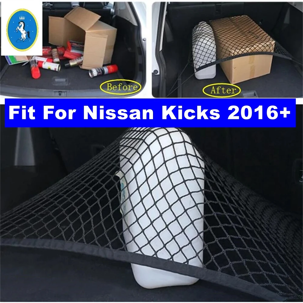 Car Trunk Rear Storage Cargo Luggage Elastic Mesh Net Holder With 4 Hooks Pocket Fit For Nissan Kicks 2016 - 2021 Accessories
Car Trunk Rear Storage Cargo Luggage Elastic Mesh Net Holder With 4 Hooks Pocket Fit For Nissan Kicks 2016 - 2021 Accessories