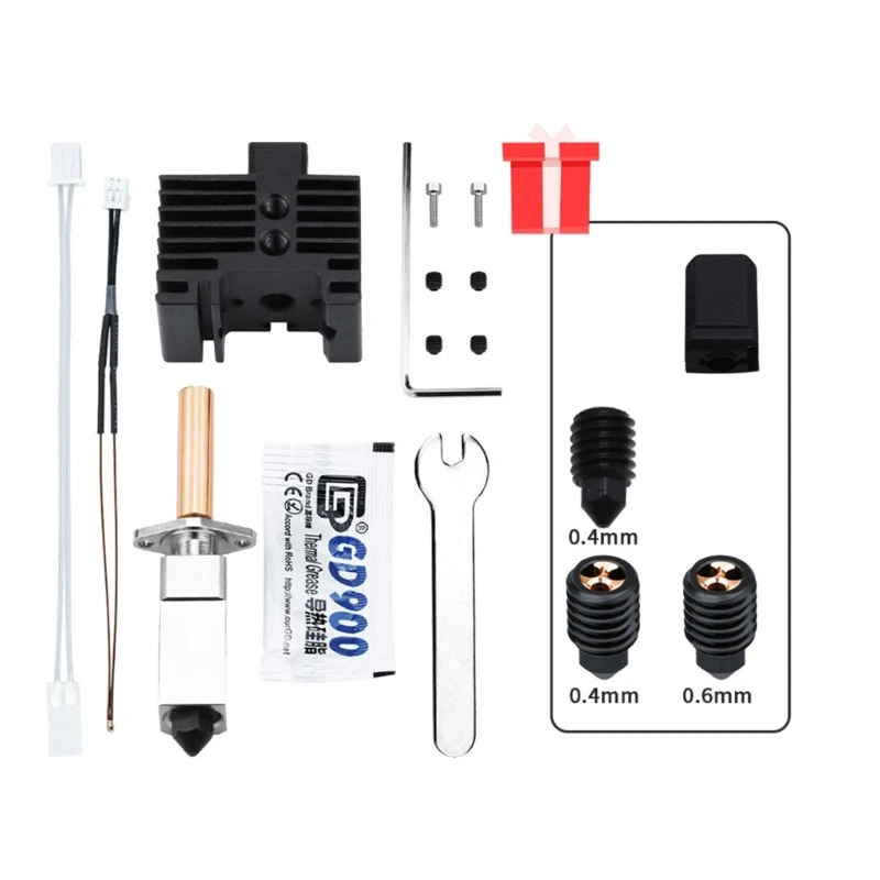 Bimetal Heatbreak Plated Heater Block Nozzle Thermistor for Bambu Lab X1 Upgraded 3D Printer Parts Dropship
Bimetal Heatbreak Plated Heater Block Nozzle Thermistor for Bambu Lab X1 Upgraded 3D Printer Parts Dropship