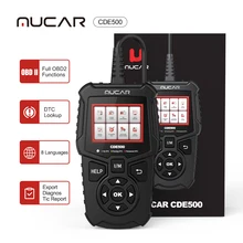 MUCAR CDE500 OBD2 Scanner EOBD Car Diagnostic Tool Check Engine Plug and Play OBDII Code Reader Free Update pk CR3001 KW850
MUCAR CDE500 OBD2 Scanner EOBD Car Diagnostic Tool Check Engine Plug and Play OBDII Code Reader Free Update pk CR3001 KW850