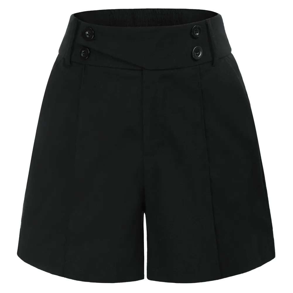 BP Women's Shorts Vintage Summer Casual High Waist Fashion Emale Solid Elastic Waisted Streetwear Short Pants With Pockets
BP Women's Shorts Vintage Summer Casual High Waist Fashion Emale Solid Elastic Waisted Streetwear Short Pants With Pockets