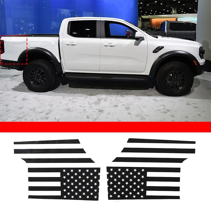 For 2023+ Ford Ranger PVC black car styling rear wheel side pull flower film sticker car decoration protection accessories 2Pcs
For 2023+ Ford Ranger PVC black car styling rear wheel side pull flower film sticker car decoration protection accessories 2Pcs