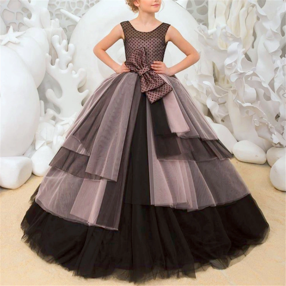 Two-color Tulle Layered Bow Belt Flower Girl Dress Princess Ball Beauty Pageant First Communion Kids Surprise Birthday Present
Two-color Tulle Layered Bow Belt Flower Girl Dress Princess Ball Beauty Pageant First Communion Kids Surprise Birthday Present