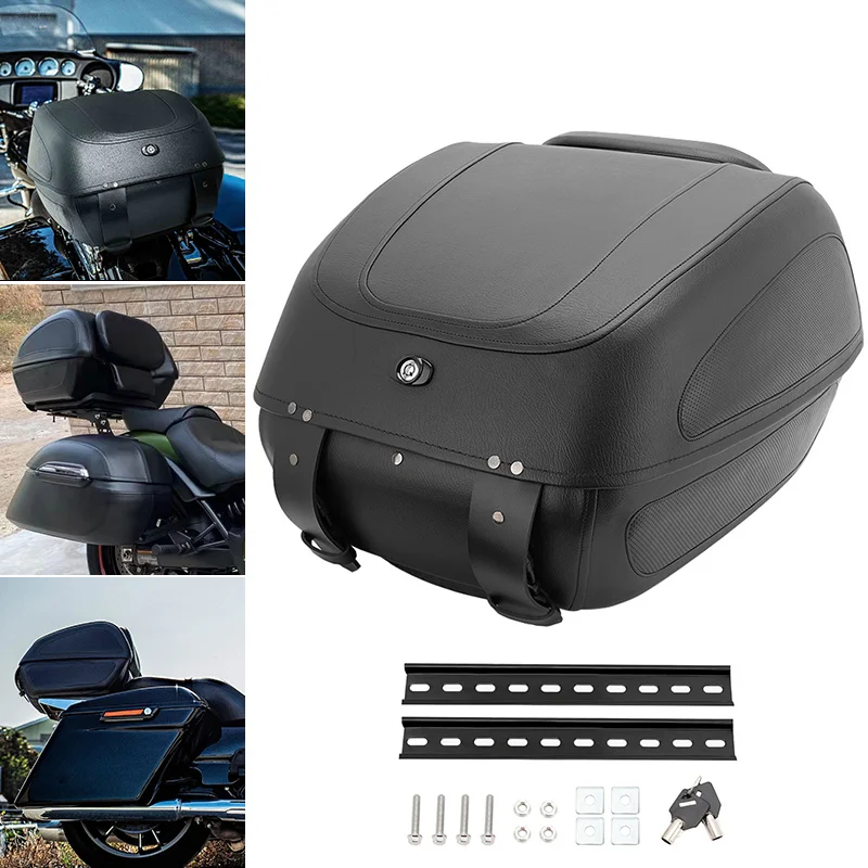 Motorcycle Tail Box Universal Top Rear Luggage Tool Tail Box Large Capacity For Harley Yamaha Honda Victory Kawasaki Suzuki
Motorcycle Tail Box Universal Top Rear Luggage Tool Tail Box Large Capacity For Harley Yamaha Honda Victory Kawasaki Suzuki