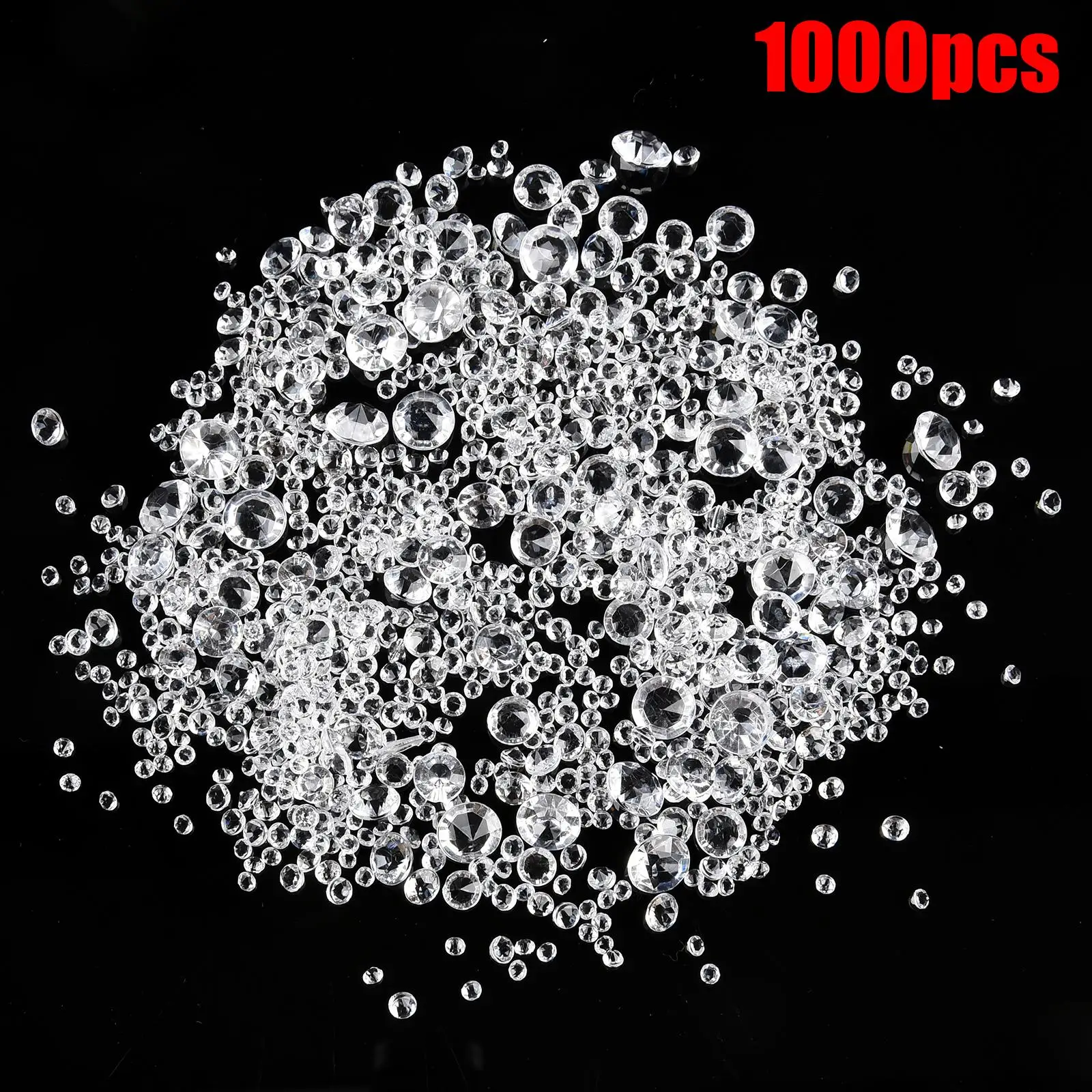 1000pcs Mixed Transparent Acrylic Crystal Diamond Wedding Party Decro 3-10mm For Jewelry Making DIY Beads Wedding Party Decor
1000pcs Mixed Transparent Acrylic Crystal Diamond Wedding Party Decro 3-10mm For Jewelry Making DIY Beads Wedding Party Decor