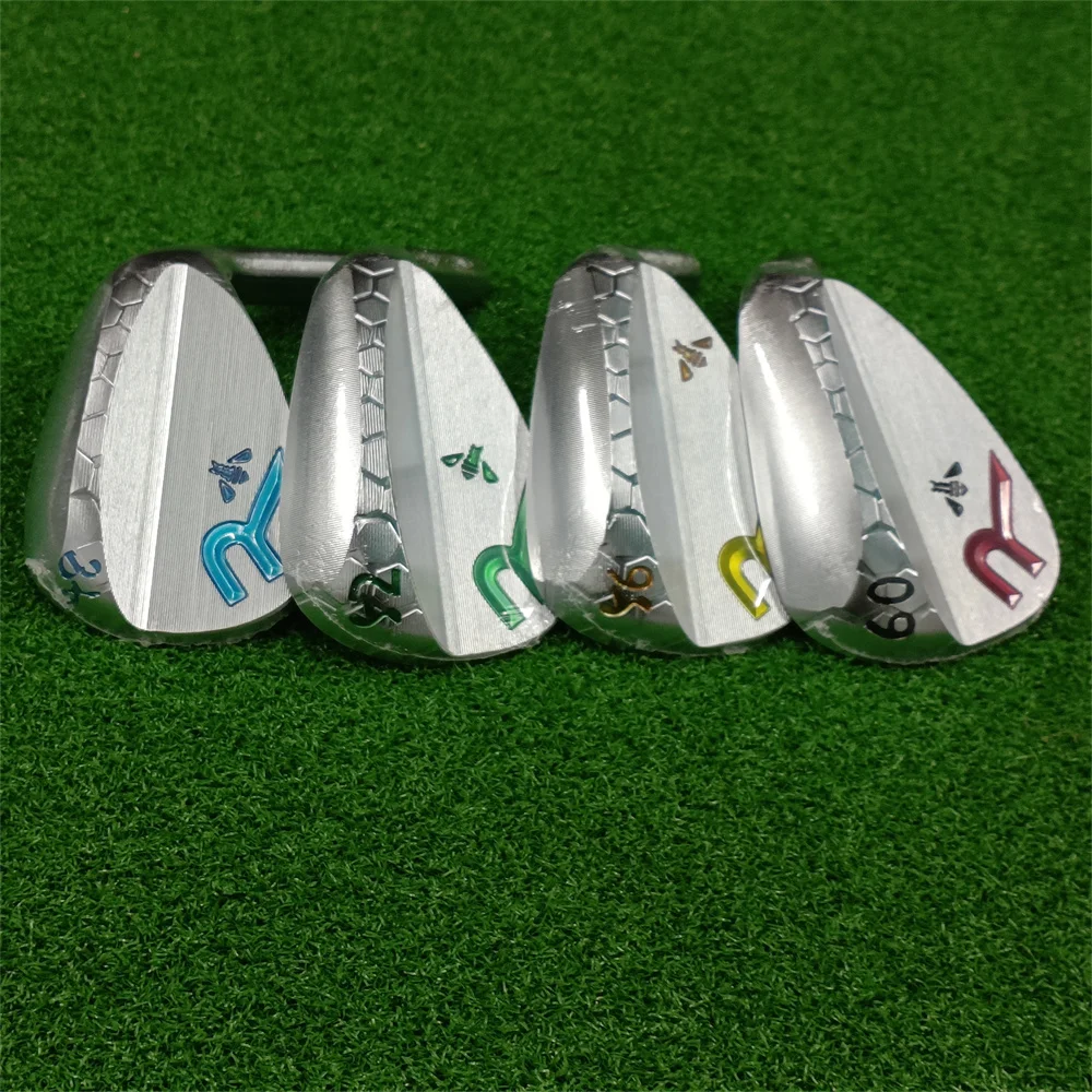 

Brand New Reddio Little Bee Golf Clubs colorful CC FORGED wedges silver/black 48 52 56 60Degrees Ferrules only head