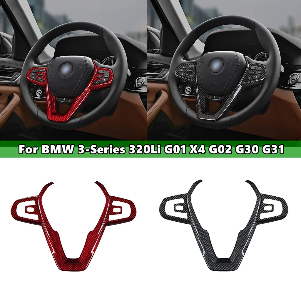 Отделка рулевого колеса из углеродного волокна, наклейка для BMW 3-Series 320Li G01 X4 G02 G30 G31 G38 2018 2019 2020, автомобильный Стайлинг
Отделка рулевого колеса из углеродного волокна, наклейка для BMW 3-Series 320Li G01 X4 G02 G30 G31 G38 2018 2019 2020, автомобильный Стайлинг
