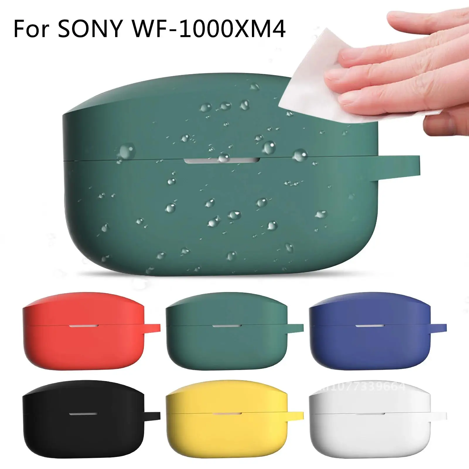 Silicone Protective Case Cover Skin for SONY WF-1000XM4 Earphone Anti-Scratch Protection Cover for WF1000XM4 Modern
Silicone Protective Case Cover Skin for SONY WF-1000XM4 Earphone Anti-Scratch Protection Cover for WF1000XM4 Modern