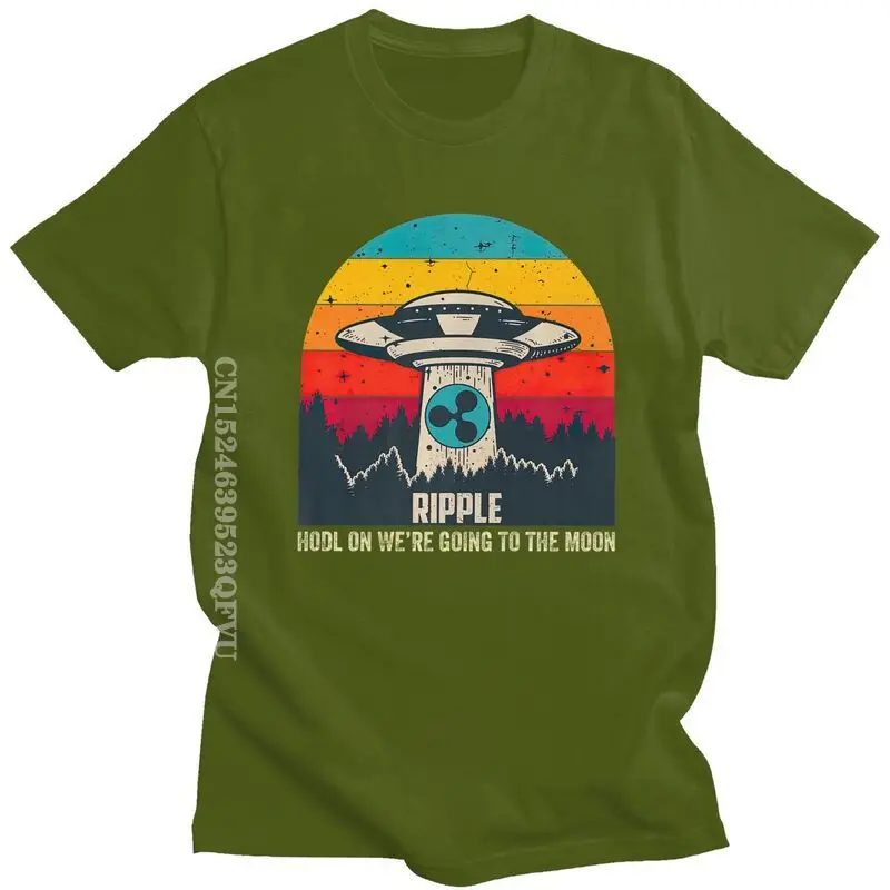 Ripple XRP HODL On We Are Going To The Moon Funny Tshirt Men Women Men Print Tshirts Funny Bitcoin T Shirt Cotton Graphic Tee 
Ripple XRP HODL On We Are Going To The Moon Funny Tshirt Men Women Men Print Tshirts Funny Bitcoin T Shirt Cotton Graphic Tee