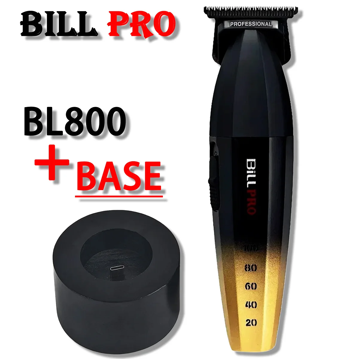 Профессиональный электрический триммер для волос BiLL PRO BL800 с базой, 8000 об/мин, высокоскоростной электродвигатель, лезвие DLC, Мужская искусственная резьба
Профессиональный электрический триммер для волос BiLL PRO BL800 с базой, 8000 об/мин, высокоскоростной электродвигатель, лезвие DLC, Мужская искусственная резьба