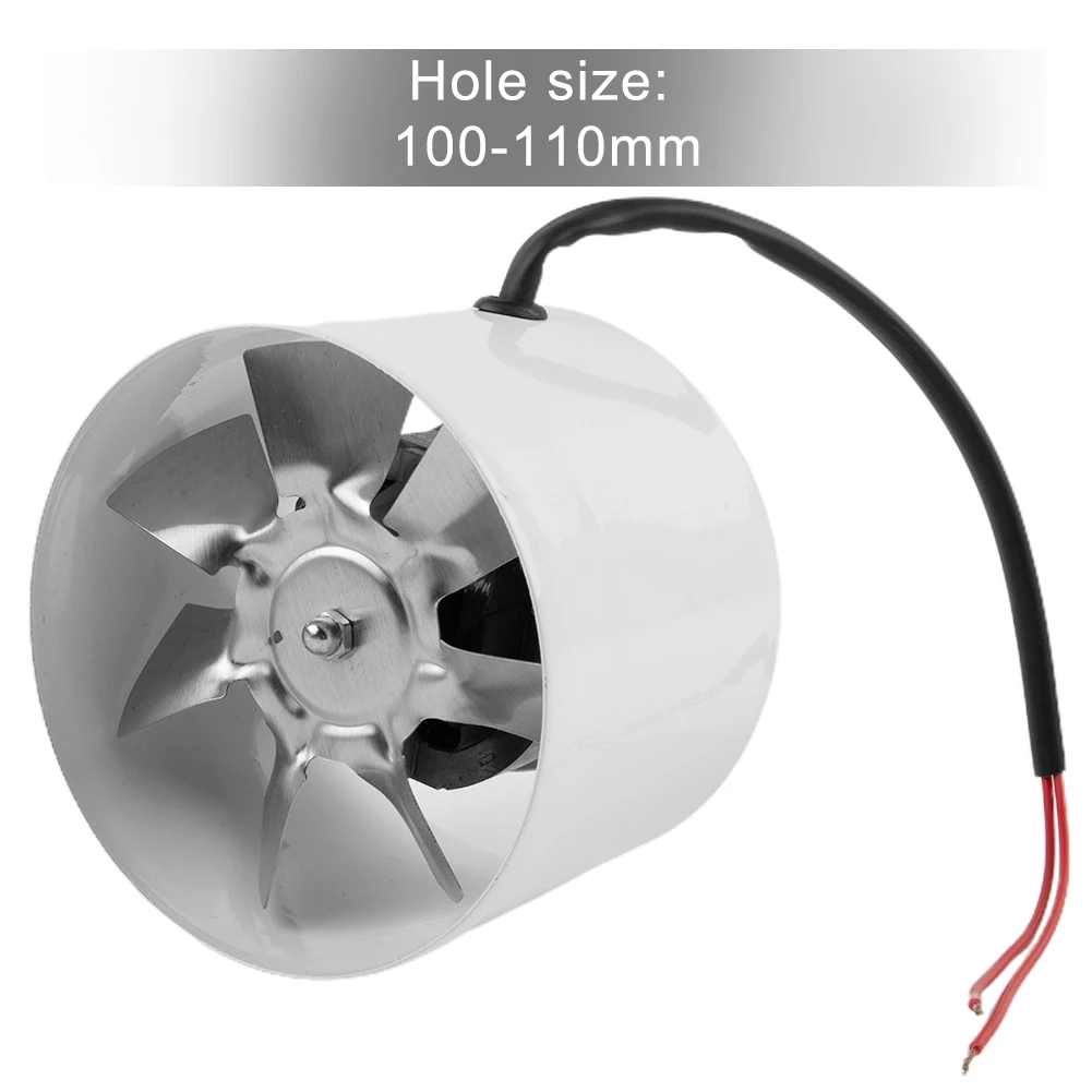 Durable Exhaust Fan Extractor Pipe Fan Quiet Strong Suction 100 Mm 140 M³/H 1PC 220V 50Hz Duct Fan Inline For Kitchens
Durable Exhaust Fan Extractor Pipe Fan Quiet Strong Suction 100 Mm 140 M³/H 1PC 220V 50Hz Duct Fan Inline For Kitchens