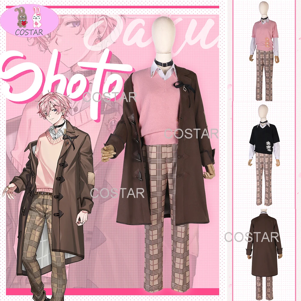 COSTAR Vtuber Shoto Cosplay Costume Shxtou Halloween Outfits Coat Sweater Pants Women New Suit Uniform
COSTAR Vtuber Shoto Cosplay Costume Shxtou Halloween Outfits Coat Sweater Pants Women New Suit Uniform