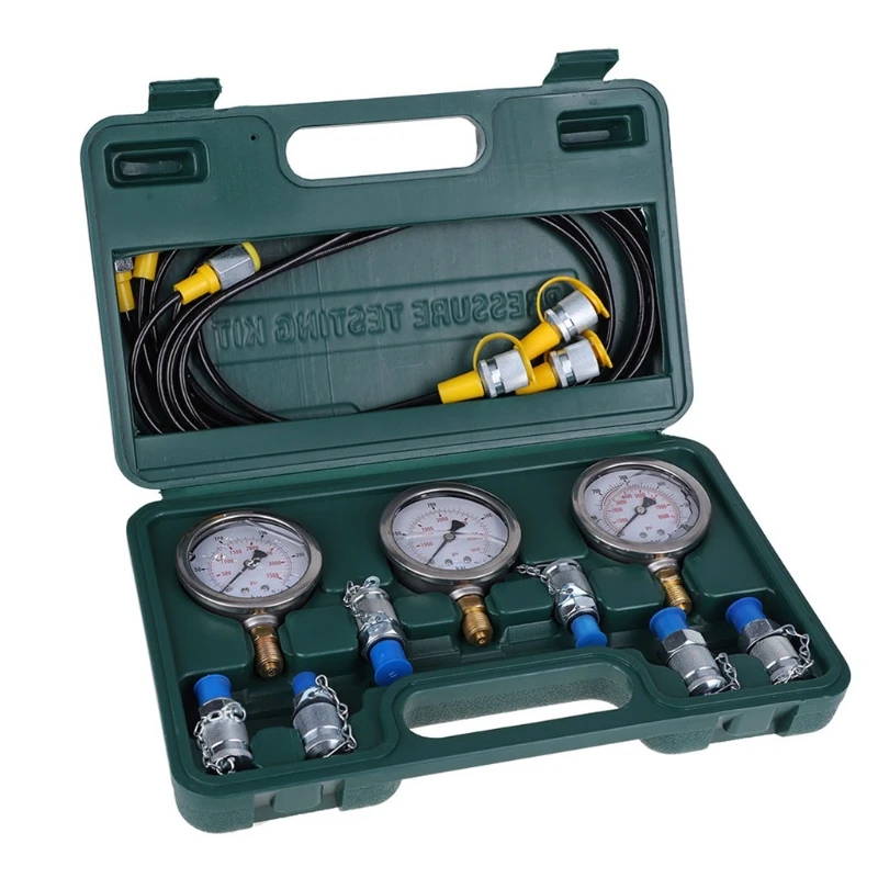 Hydraulic Tester 250/400/600bar Hydraulic Pressure Test Hydraulic Gauge for Excavator Construction Machinery
Hydraulic Tester 250/400/600bar Hydraulic Pressure Test Hydraulic Gauge for Excavator Construction Machinery