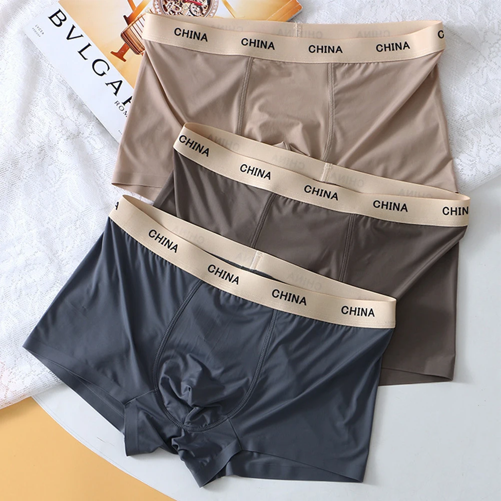 Men Boxers Convex U Pouch Underwear Ice Silk Erotic Lingerie Boxer Briefs Shorts Breathable Elastic Panties Sexy Man Clothes
Men Boxers Convex U Pouch Underwear Ice Silk Erotic Lingerie Boxer Briefs Shorts Breathable Elastic Panties Sexy Man Clothes