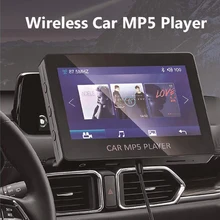 4.3“ LCD Screen Wireless FM Transmitter Wireless Car MP5 Player Car Kit with USB Charger Support TF Card Line-in AUX
4.3“ LCD Screen Wireless FM Transmitter Wireless Car MP5 Player Car Kit with USB Charger Support TF Card Line-in AUX