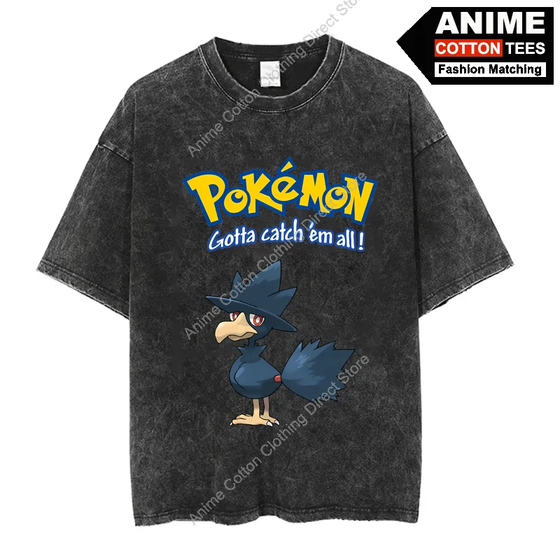 Pokémon Murkrow T Shirt Cartoon Anime Pokemon Cute Elf Print Clothes Y2k Harajuku Casual Unisex Oversized T-shirt Cotton Tees
Pokémon Murkrow T Shirt Cartoon Anime Pokemon Cute Elf Print Clothes Y2k Harajuku Casual Unisex Oversized T-shirt Cotton Tees