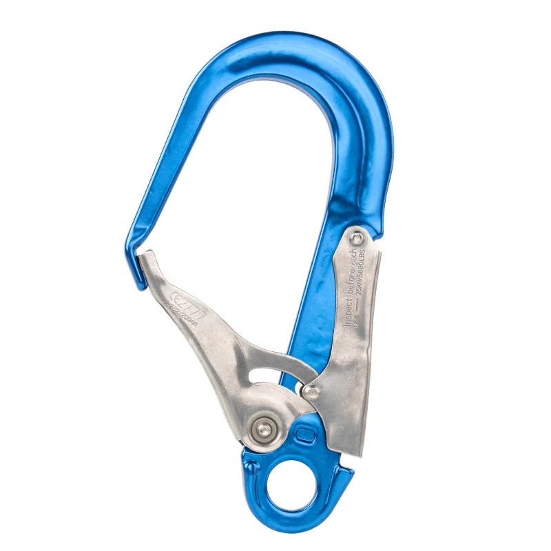 Lighten Up Aerial Work Safety Hook Big Opening Alloy Carabiner Steel Pipe Industry Protection Lock Fall-proof Insurance Buckle
Lighten Up Aerial Work Safety Hook Big Opening Alloy Carabiner Steel Pipe Industry Protection Lock Fall-proof Insurance Buckle