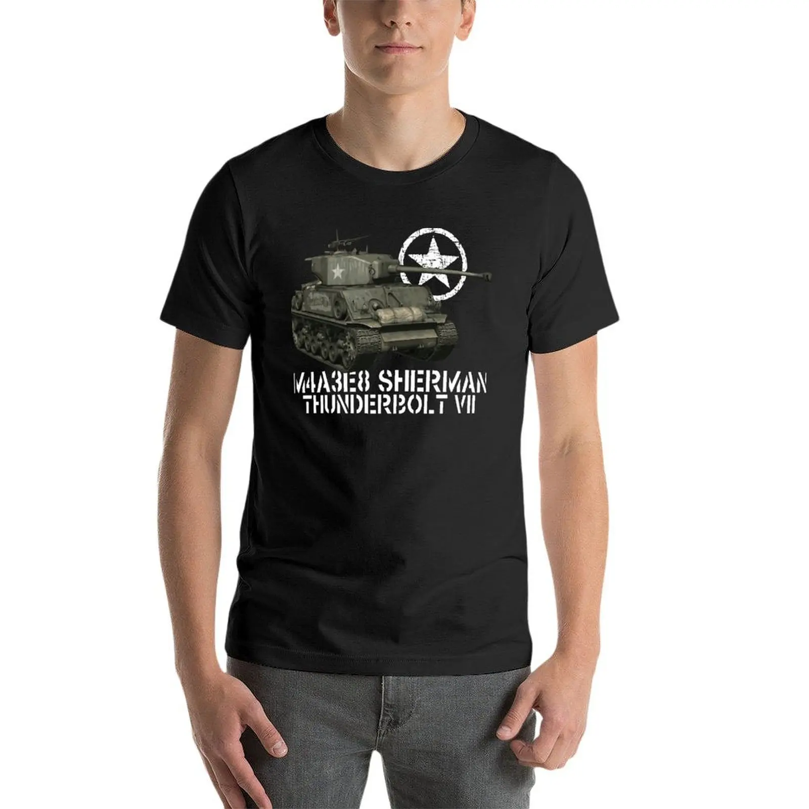 Футболка оверсайз M4A3E8 Sherman, модная мужская одежда, топ из 100% хлопка, размеры 55
Футболка оверсайз M4A3E8 Sherman, модная мужская одежда, топ из 100% хлопка, размеры 55