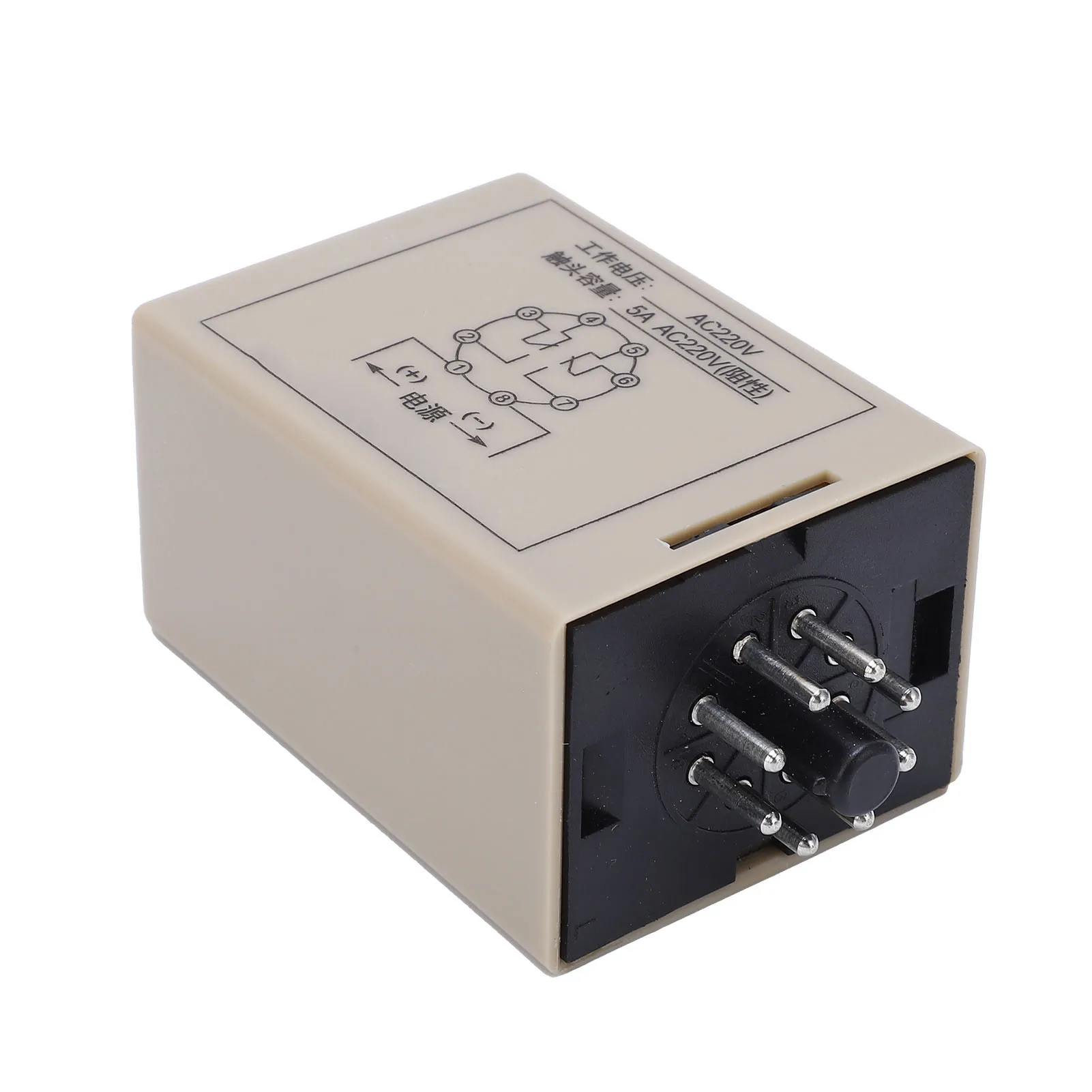 Flashing Time Delay 8 Pin Relay Timer 0.5S Infinite Loop Sensitive Control AC220V 5A for Industrial Production
Flashing Time Delay 8 Pin Relay Timer 0.5S Infinite Loop Sensitive Control AC220V 5A for Industrial Production