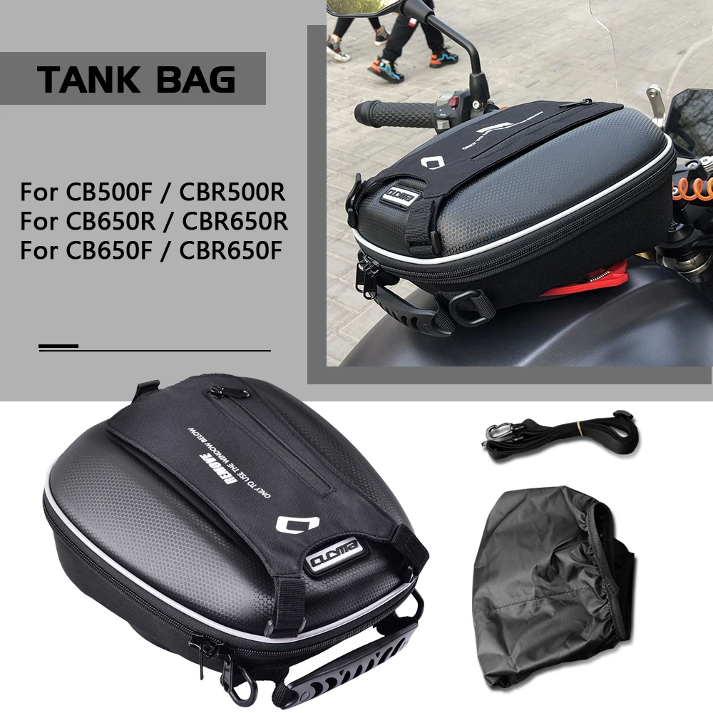 

For HONDA CB500F CBR500R CB650F CBR650F CB650R CBR650R CB CBR 500F 500R 650F 650R Fuel Tank Bag Luggage Motorcycle Tanklock Bags