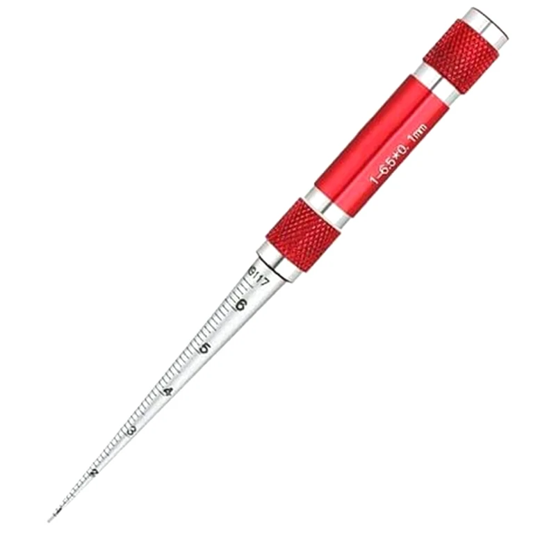Conical Gauge Taper Welding Feeler Gauge Gage Conical Taper Gauge Feeler Depth Ruler Space Hole Measurement Tool 1-6.5Mm
Conical Gauge Taper Welding Feeler Gauge Gage Conical Taper Gauge Feeler Depth Ruler Space Hole Measurement Tool 1-6.5Mm