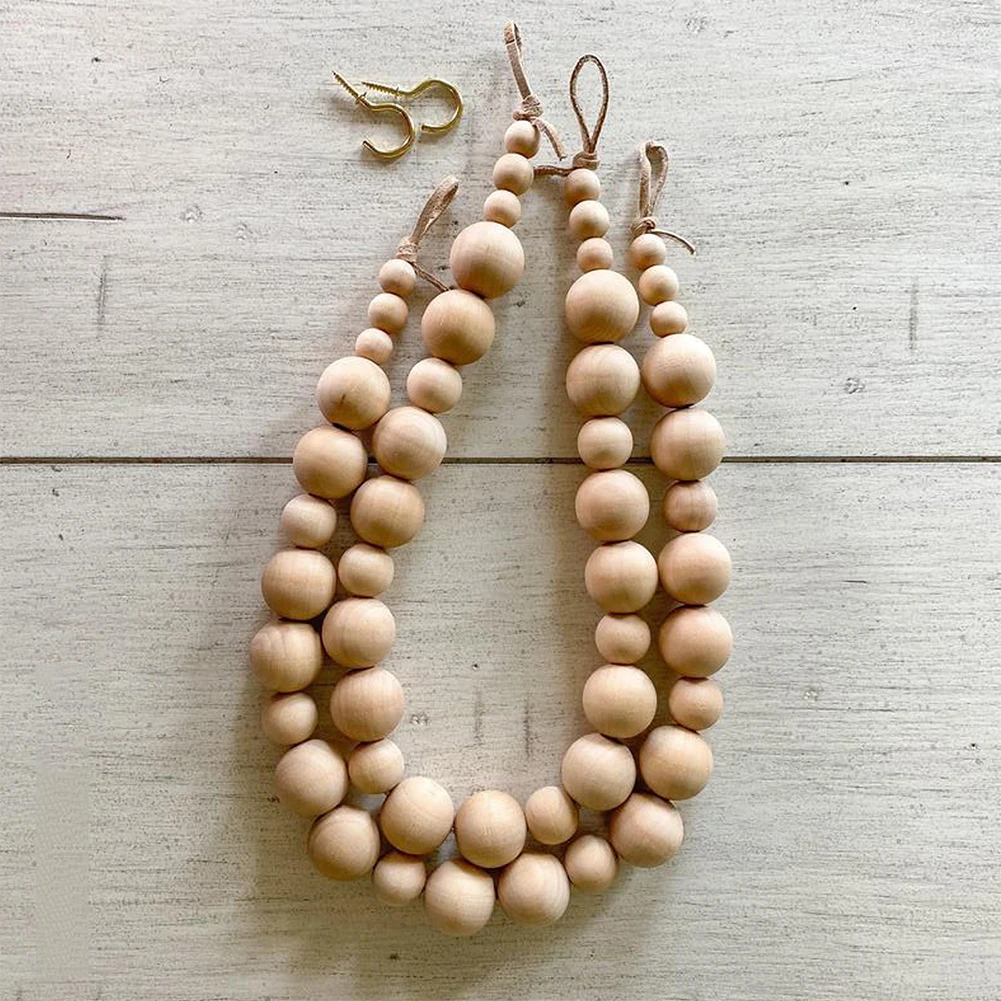 1pair Curtain Tieback Wooden Beads Gift Accessories Hanging With Hooks Window Treatment Durable Home Decor Drapes Holder Nordic
1pair Curtain Tieback Wooden Beads Gift Accessories Hanging With Hooks Window Treatment Durable Home Decor Drapes Holder Nordic