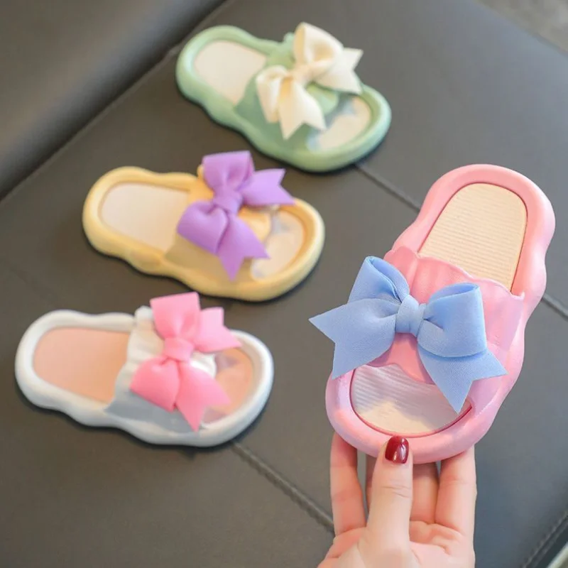 Summer Children's Slippers The Princess Bow Pattern Soft Comfortable Non-slip Breathable Cartoon Home Casual Slippers Kids
Summer Children's Slippers The Princess Bow Pattern Soft Comfortable Non-slip Breathable Cartoon Home Casual Slippers Kids