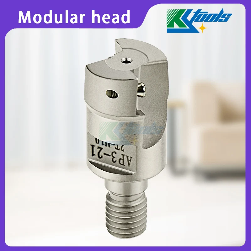 

R390 Modular head 16-35mm M10 M12 M16 Insert R390-11T308 Seismic tungsten steel tool bar thread Lock tooth milling cutter head