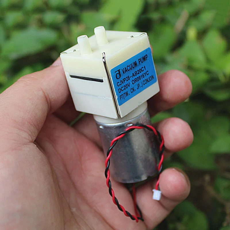 CONJOIN CJVP28 Mini Vacuum Air Pump DC 12V-24V Micro Diaphragm Self priming Suction Pump Negative Pressure Pump DIY Monitor
CONJOIN CJVP28 Mini Vacuum Air Pump DC 12V-24V Micro Diaphragm Self priming Suction Pump Negative Pressure Pump DIY Monitor