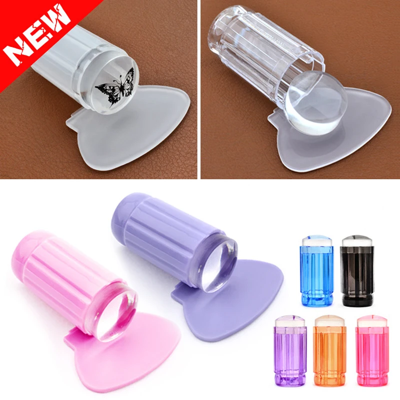 1PC 2.8cm Nail Art Stamper Clear Nail Art Stamper Silicone Stamping Heads Clear Stamper Jelly head(1-Replacement Piece / 2.8 cm)
1PC 2.8cm Nail Art Stamper Clear Nail Art Stamper Silicone Stamping Heads Clear Stamper Jelly head(1-Replacement Piece / 2.8 cm)