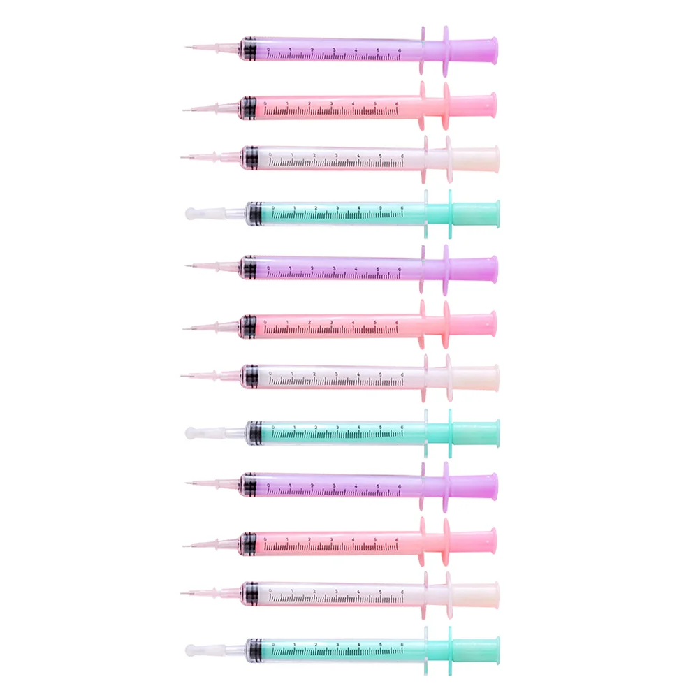 12pcs Gel Pens Multi-Color Syringe Pens School Office Supplies for Writing Sketching
12pcs Gel Pens Multi-Color Syringe Pens School Office Supplies for Writing Sketching