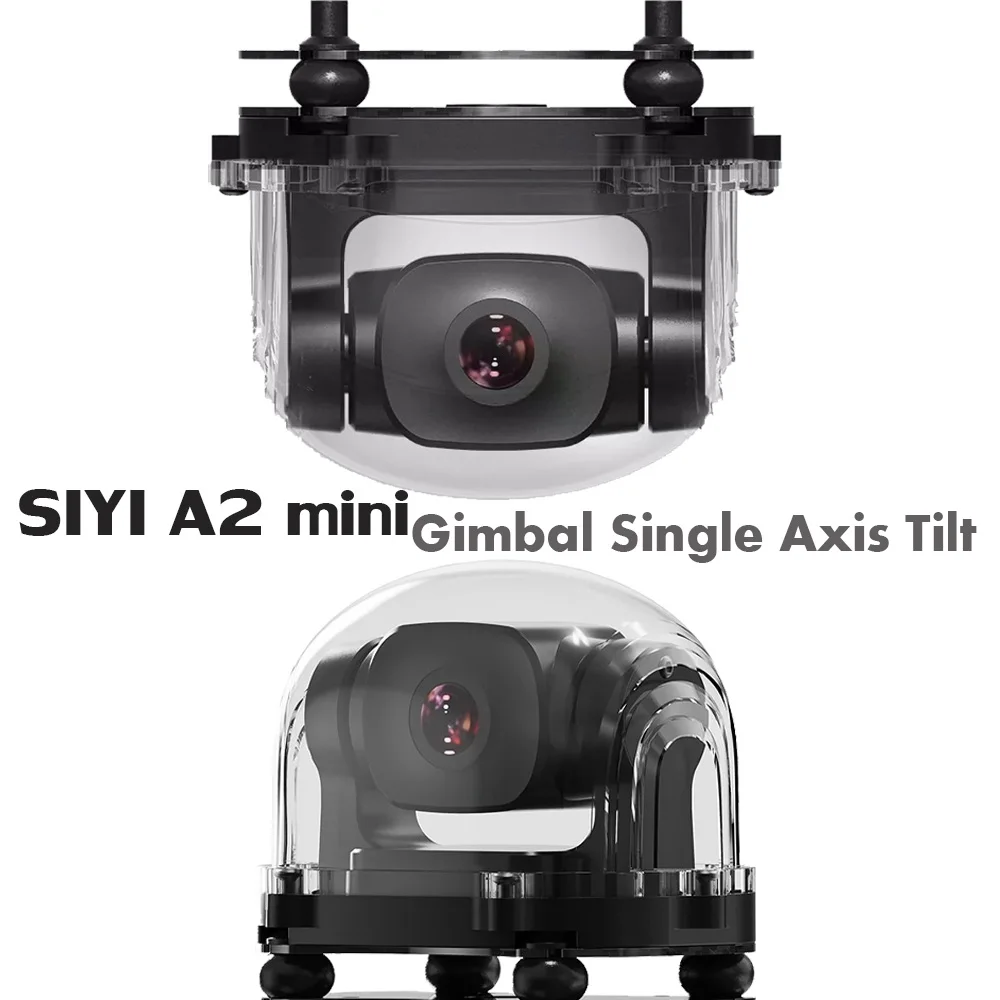 

SIYI A2 mini Ultra Wide Angle FPV Gimbal Single Axis Tilt with160 degree FOV 1080p Starlight Camera Sensor IP67