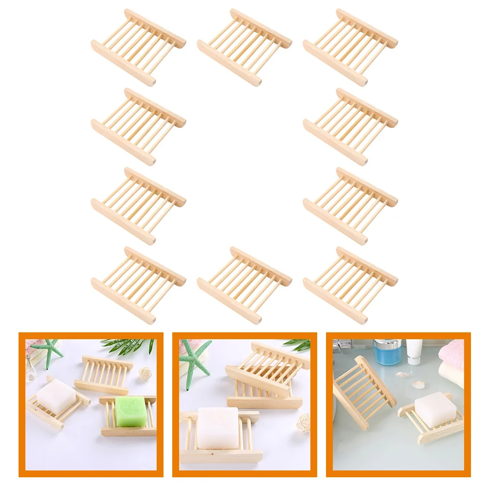 10pcs Bathroom Toilet Soap Holder Wooden Soap Container Decorative Soap Tray
10pcs Bathroom Toilet Soap Holder Wooden Soap Container Decorative Soap Tray