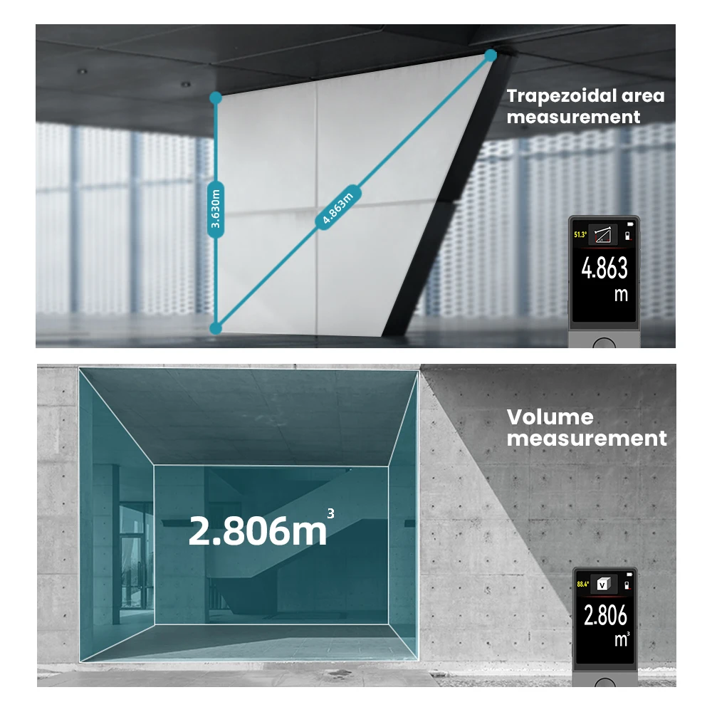 MiLESEEY D9 Laser Distance Meter,Bluetooth Laser Tape Measure,100M Laser Measure with Visual Aligning,Easily draw CAD MiLESEEY D9 Laser Distance Meter,Bluetooth Laser Tape Measure,100M Laser Measure with Visual Aligning,Easily draw CAD