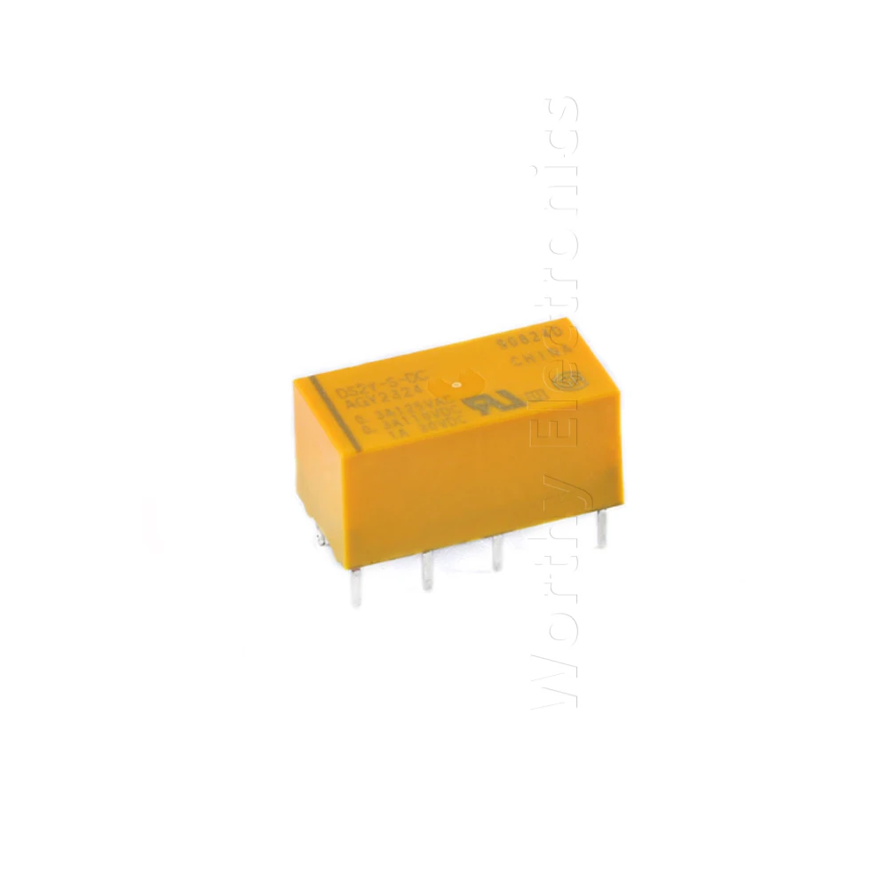 

Free shipping 10PCS/LOT DS2Y-S-DC12V 1A 8PIN Relay