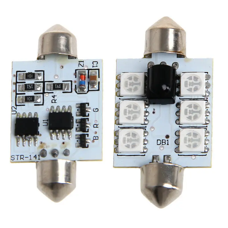 2 PCS/Set Reading Light Controlled By Dome Reading Light RGBW LED Remote Control SMD 5050 90-100LM/W Flash Mode
2 PCS/Set Reading Light Controlled By Dome Reading Light RGBW LED Remote Control SMD 5050 90-100LM/W Flash Mode