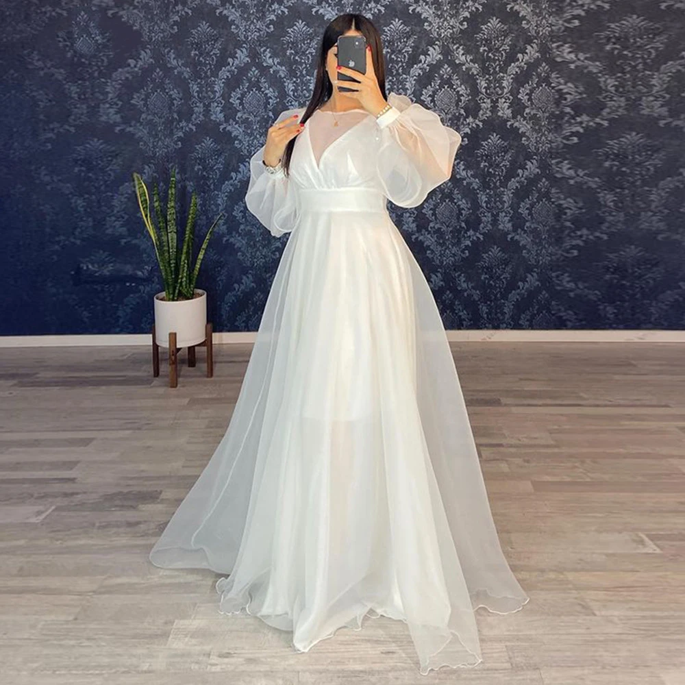 BridalAffair, вечернее платье из белого тюля с длинным рукавом, ТРАПЕЦИЕВИДНОЕ ПЛАТЬЕ из искусственной кожи, элегантные платья для женщин, платья для выпускного вечера
BridalAffair, вечернее платье из белого тюля с длинным рукавом, ТРАПЕЦИЕВИДНОЕ ПЛАТЬЕ из искусственной кожи, элегантные платья для женщин, платья для выпускного вечера