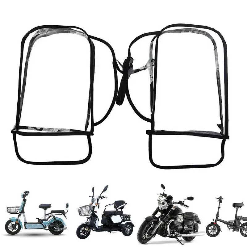 Handlebar Rain Cover Windproof Scooter Handlebar Hand Protector Handle Modification Handguard Motorcycle Rain Protection Gloves
Handlebar Rain Cover Windproof Scooter Handlebar Hand Protector Handle Modification Handguard Motorcycle Rain Protection Gloves