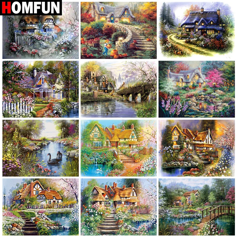 Алмазная живопись HOMFUN, картина «пейзаж, цветок», круглая/квадратная, инкрустированная каучуком, для украшения стен, вышивка крестиком
Алмазная живопись HOMFUN, картина «пейзаж, цветок», круглая/квадратная, инкрустированная каучуком, для украшения стен, вышивка крестиком