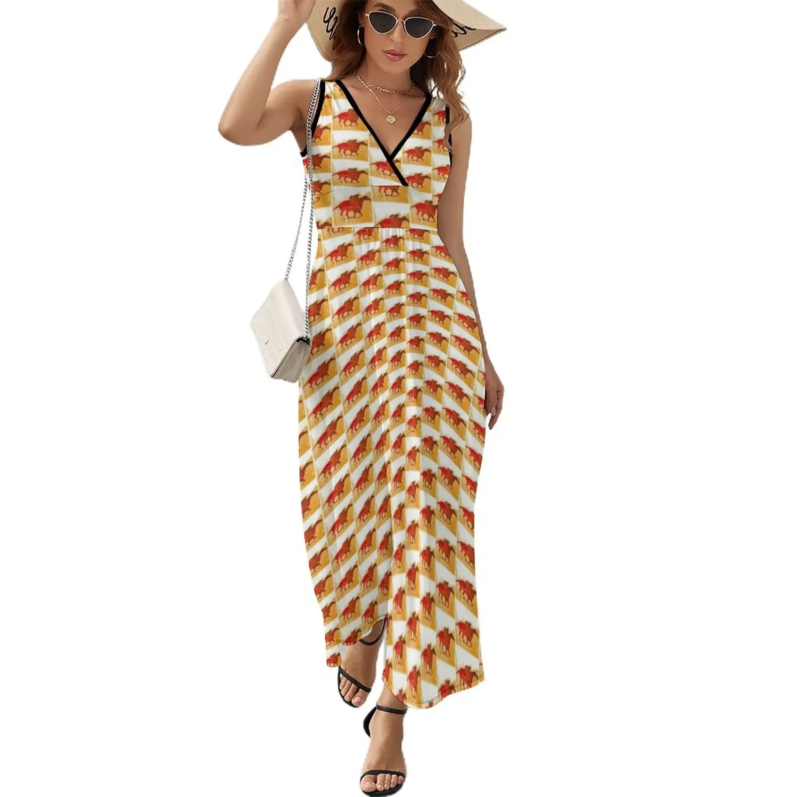 Horse Racing Triple Crown Sleeveless Dress evening dresses women prom dress 2023 elegant women's dresses for wedding
Horse Racing Triple Crown Sleeveless Dress evening dresses women prom dress 2023 elegant women's dresses for wedding